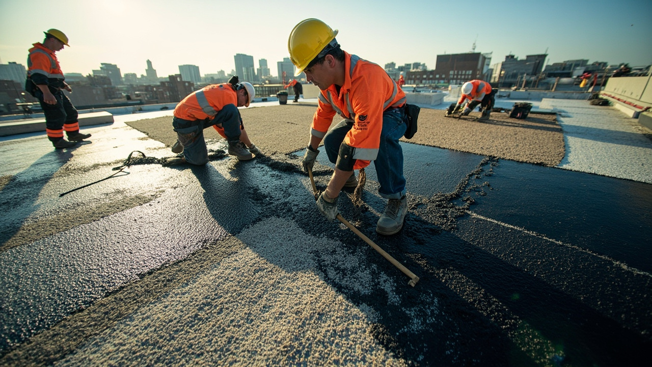 Built-Up Roofing in Philadelphia – Industrial-Grade Multi-Ply Systems That Minimize Downtime