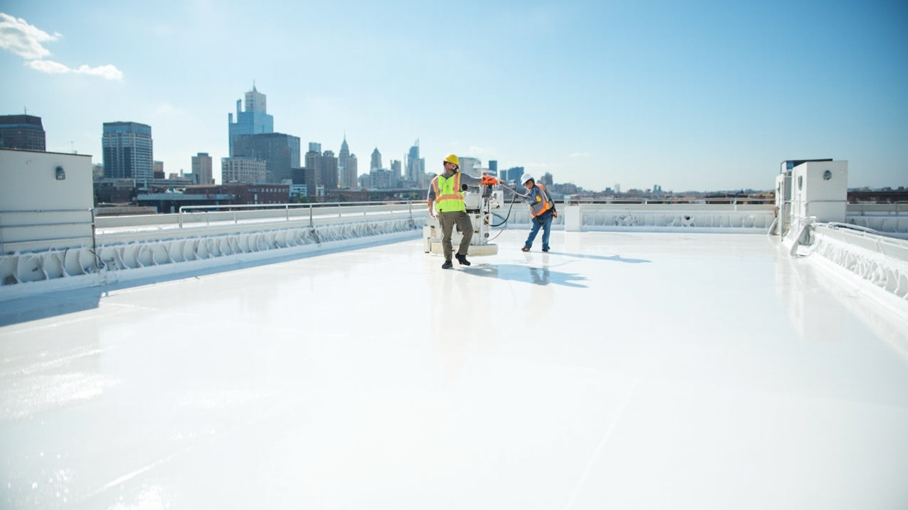 How Professional Roof Coating Systems Restore Commercial Assets