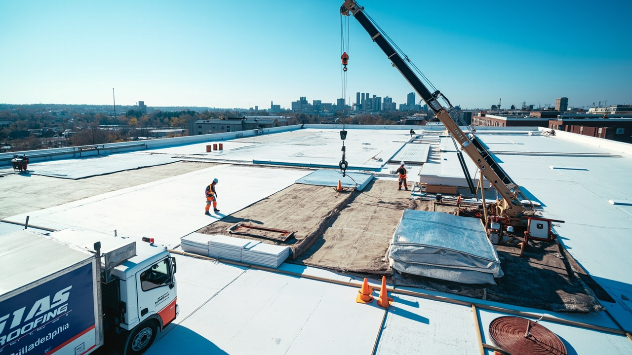 Industrial Roof Replacement in Philadelphia | Minimize Downtime with Industrial-Grade Solutions