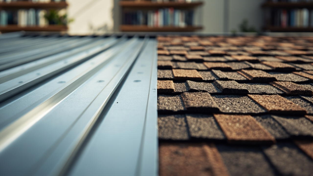 How Metal and Asphalt Roofing Systems Compare in Real Costs