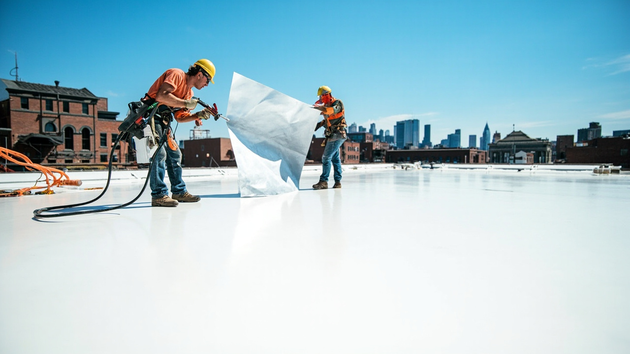 How Atlas Roofing Philadelphia Executes Commercial PVC Flat Roof Installation