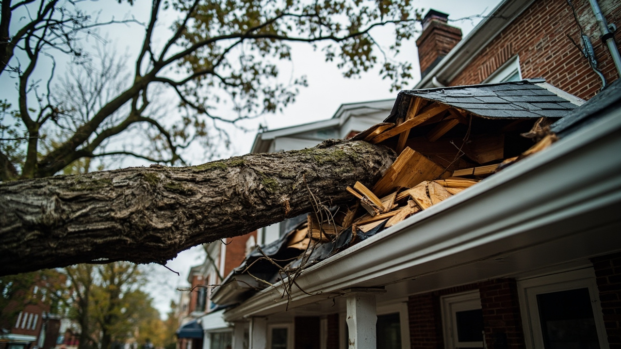 Emergency Tree Impact & Structural Repair in Philadelphia – 24/7 Response, On-Site in 90 Minutes