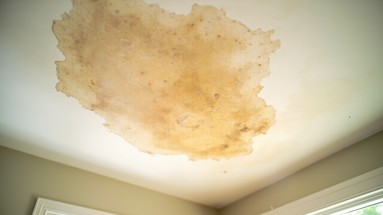 Water Stains on Ceiling in Philadelphia – Expert Diagnosis and Permanent Roof Repair