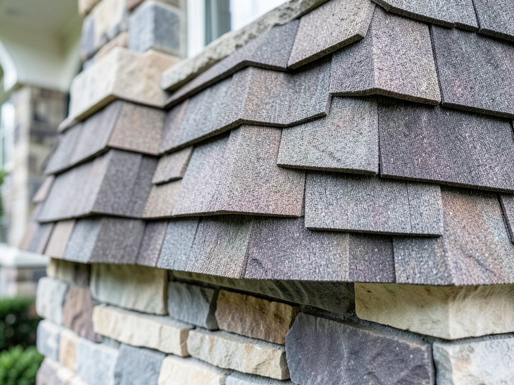 Premium designer shingle options for luxury homes