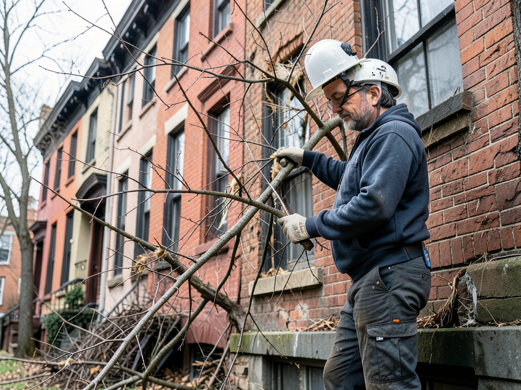 Protecting your spruce hill roof from overhanging