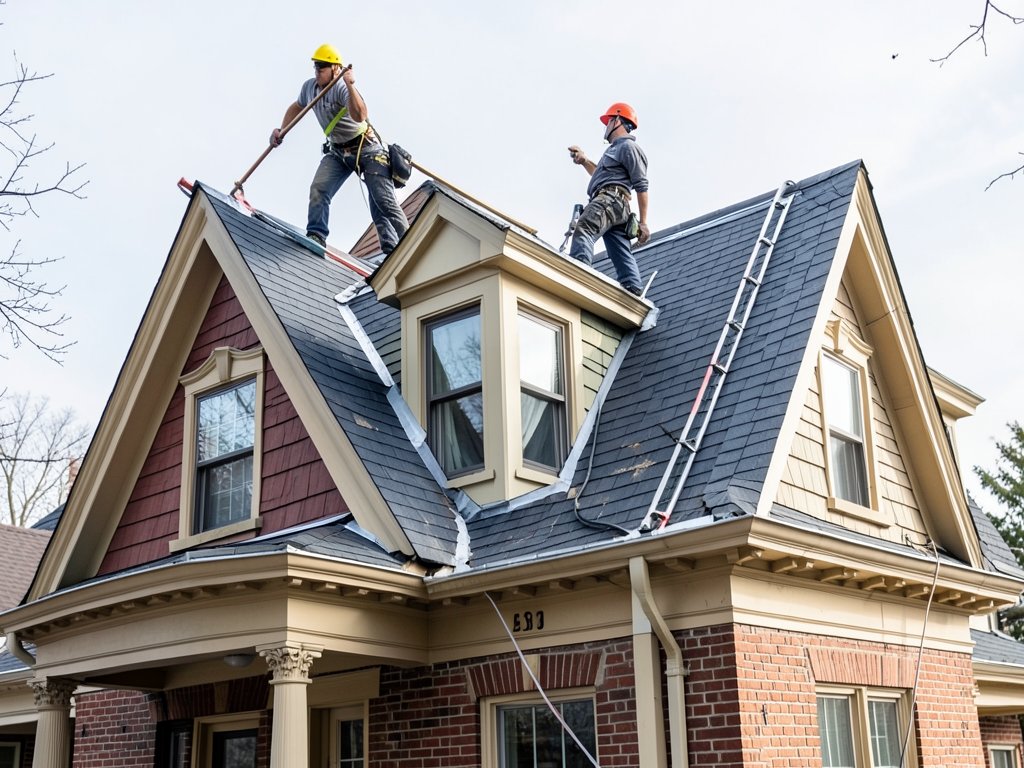 Restoring the original beauty of a mansard roof in
