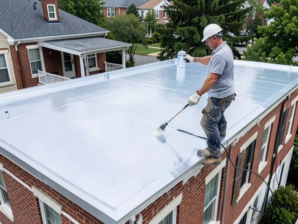 Should You Use Silver Coating or a Rubber Membrane for Your Mayfair Roof?