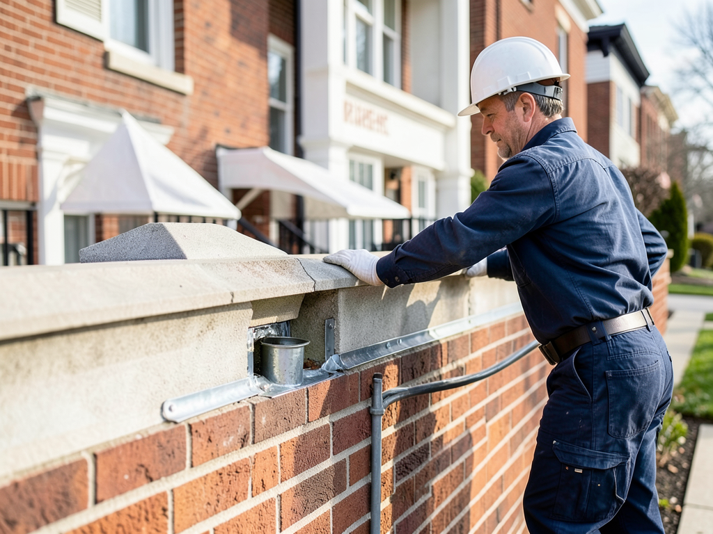 The best ways to route water away from shared wall