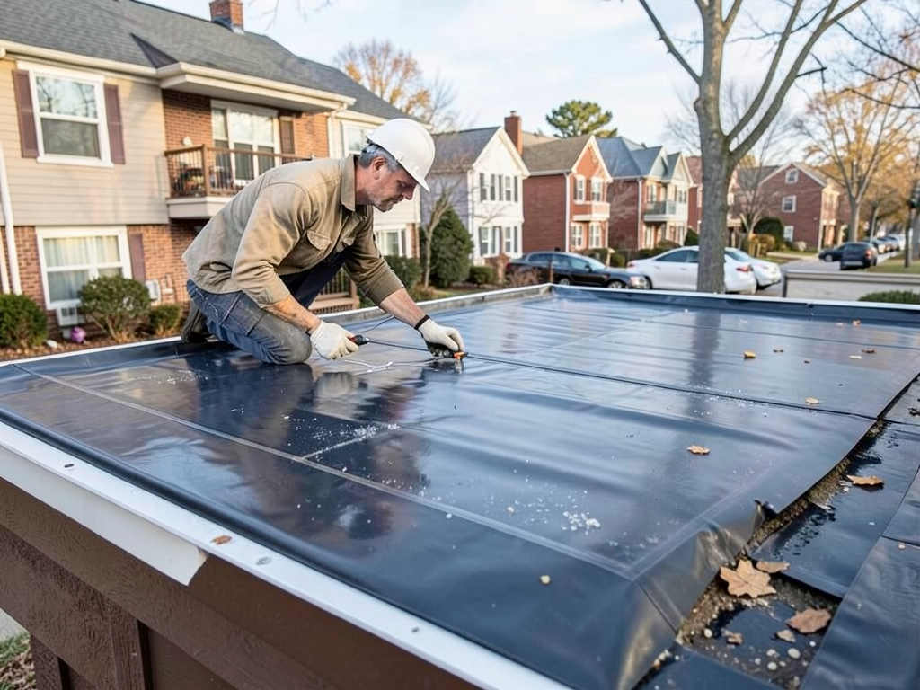 Who is actually responsible for roof repairs in a