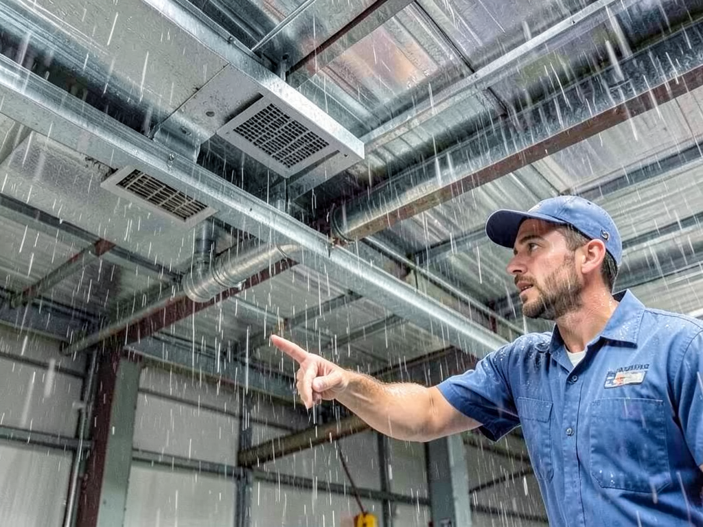 Why internal roof drains in olney warehouses fail